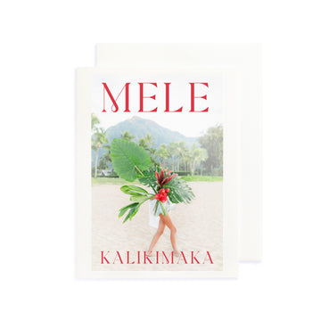 Mele Kalikimaka Greeting Card