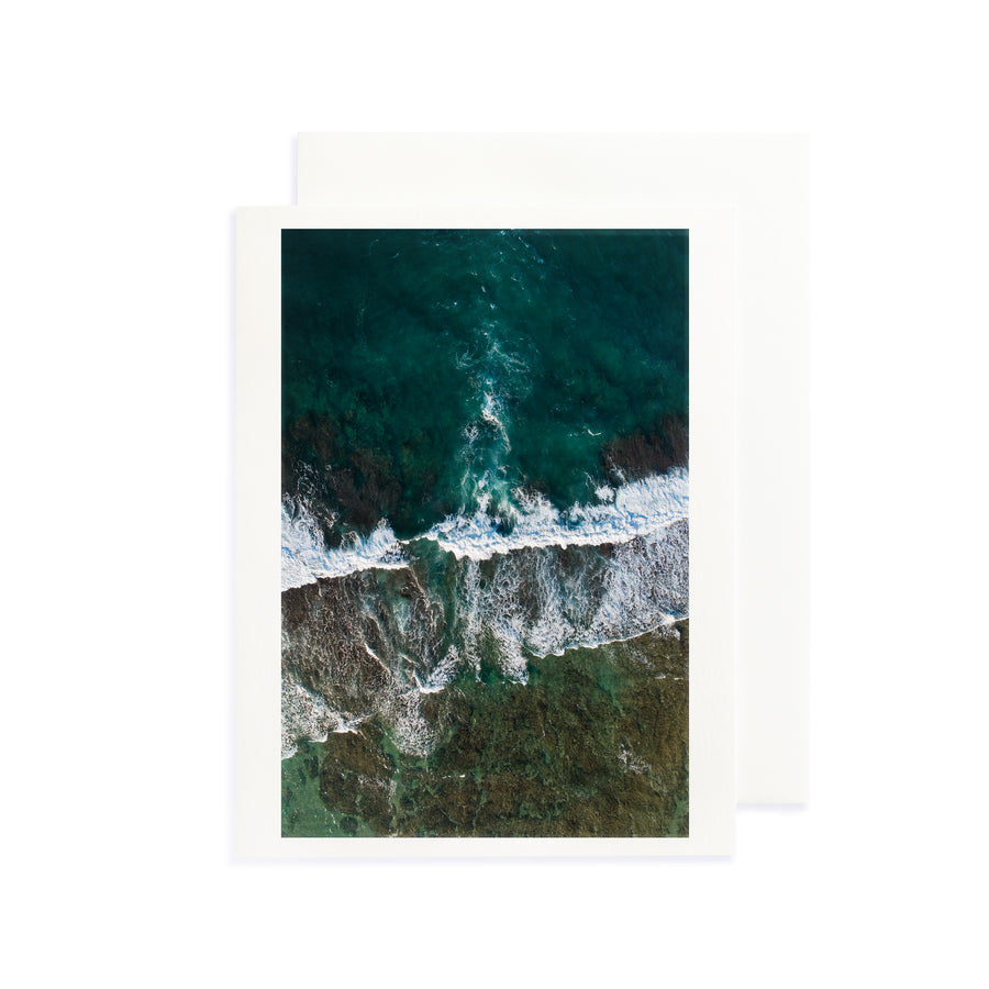 Greating Card Ripped Hawaii Greeting Card - Rip Current Card – Sea Light Print Shop